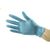 Delta Plus Chemikalien Einweghandschuhe aus Nitril puderfrei, lebensmittelecht blau EN420 Größe 6,5, S, 100 Stück