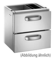 cookmax Schubladen-Set mit 2 Schubladen GN 2/1