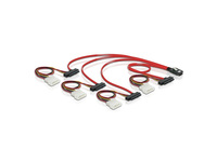 Kabel, mini SAS 36 Stecker zu 4x SAS 29pin (SFF 8087 > 4x SFF 8482 + Power), 0,5m, Delock® [83059]