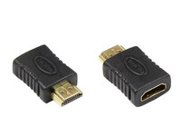 Adapter HDMI 19pol Stecker/Buchse mit CEC Unterbrechung, Good Connections®