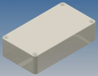 Aluminium Druckgussgehäuse, (L x B x H) 114.3 x 63.5 x 29.5 mm, silber, IP54, AL