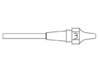 Saugdüse, Ø 2.3 mm, (L) 10.5 mm, XDS 3
