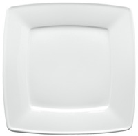 Teller flach Melbourne; 28x28 cm (LxB); weiß; quadratisch; 6 Stk/Pck