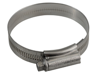 2X Stainless Steel Hose Clip 45 - 60mm (1.3/4 - 2.3/8in)