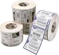 Label roll, 57x32mm normal paper, 12 pcs/box Z-Select 2000T, matt coated Druckeretiketten