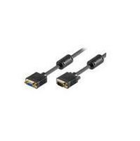 Full HD SVGA HD15 Extension 5m Extension cable, gold-plated VGA Cables