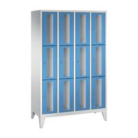 CLASSIC locker unit, compartment height 510 mm, with feet