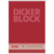 Briefblock Der dicke Block A4 60g/qm kariert 4-fach gelocht 100 Blatt