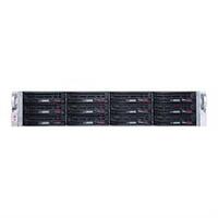 Wisenet 2U-12BAY-SERVER - Network storage server - 110.48 TB - rack-mountable - HDD 110 TB + SSD 240 GB x 2 - RAID 0, 1, 5, 6, 50, 0+1, 60 - RAM 16 GB - Gigabit Ethernet - 2U