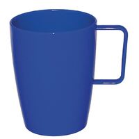 Kristallon Handled Mug in Blue - Extremely Durable - 284 ml 10 Oz - 12 pc