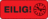 Rollen-Etiketten - EILIG!, Fluoreszierend-Rot, 1.9 x 5 cm, Papier, Für innen
