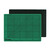 Normalansicht - Ecobra Twin-Cutting-Mat, 2,5 mm, einseitig bedruckt, grün/schwarz, 30 x 22 cm, 5-lagig