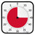 Time Timer MAX Tischuhr mit akustischem Signal, 5 Min. bis 120 Min., Uhr, Stoppuhr