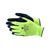 Handschoen Hi-Viz Latex - geel/zwart - mt 8