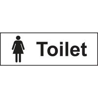 Toilet ladies sign