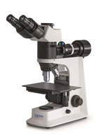 Metallurgisches Mikroskop Trinokular Inf Plan 5/10/20/40, WF10x18, 30W Hal IL