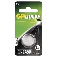 GP CR2450 Lithium gombelem (1db/bliszter) (B15851)