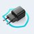 Szybka ładowarka sieciowa USB-C 20W Power Delivery Quick Charge 3.0 AFC czarna