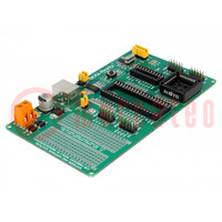 Dev.kit: Microchip 8051; prototype board; AT89