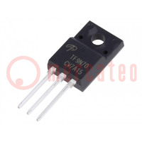 Transistor: N-MOSFET; unipolair; 700V; 5,8A; TO220F