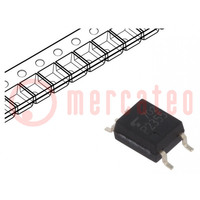 Optocoupler; SMD; Ch: 1; OUT: totem pole; Uinsul: 3.75kV; SO6