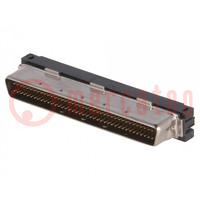 Connector: wire-board; PIN: 80; shielded; for ribbon cable; plug
