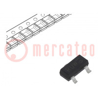 Diode: TVS array; 9.1V; 40W; unidirectional,double,common anode