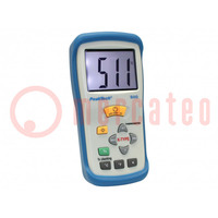 Meter: temperature; digital; LCD; 3,5 digit (1999); -50÷1300°C