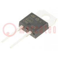 Diode: rectifying; THT; 1.2kV; 8A; tube; Ifsm: 80A; TO220ACIns; 50ns