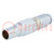 Connector: circular; 0B; plug; male; PIN: 3; soldering; for cable; 8A