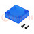 Carcasa: universal; X: 40mm; Y: 40mm; Z: 15mm; 1551; ABS; azul; IP54