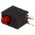 LED; in behuizing; rood; 3mm; Aant.diod: 1; 20mA; 60°; 1,85÷2,5V