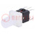 Switch: keypad; Pos: 2; SPST-NO; 0.05A/12VDC; colourless; LED; red