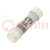 Fuse: fuse; gG; 8A; 400VAC; cylindrical,industrial; 8x31mm
