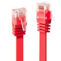 0.3M CAT.6 U/UTP FLAT CABLE, RED