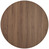 Tischplatte Maliana rund; 100 cm (Ø); eiche/braun/grau; rund
