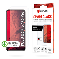 Displex Smart Glass (9H) für X3 Pro/X5 Pro, Montagesticker, unzerbrechlich, ultra-dünn, unsichtbar