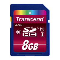 Transcend TS8GSDHC10U1 memóriakártya 8 GB SDHC MLC Class 10