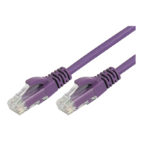Telegärtner Cat.6A, 2m Netzwerkkabel Violett Cat6