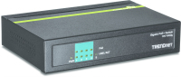 Trendnet TPE-TG50g Beállítást nem igénylő (unmanaged) Gigabit Ethernet (10/100/1000) Ethernet-áramellátás (PoE) támogatása Fekete