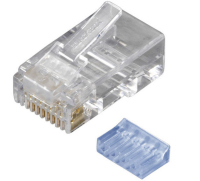 Black Box FMTP6-R2-50PAK wire connector RJ-45 Transparent