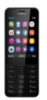 Nokia 230 DS 7,11 cm (2.8") 92 g Gris, Argent Téléphone numérique