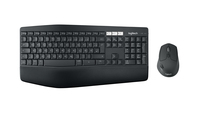 Logitech MK850 Performance Wireless Keyboard and Mouse Combo tastiera Mouse incluso RF senza fili + Bluetooth QWERTZ Svizzere Nero
