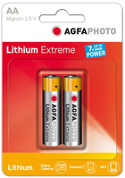 AgfaPhoto 2x Lithium Mignon AA Einwegbatterie