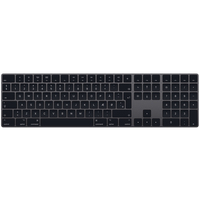 Apple Magic Keyboard Tastatur Bluetooth QWERTY Dänisch Grau