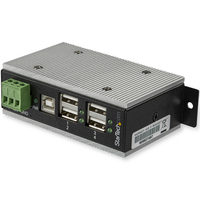 StarTech.com Multiprise USB 2.0 industrielle à 4 ports avec protection électrostatique (ESD) 15 kV