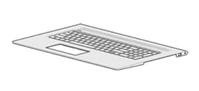 HP 925477-131 laptop reserve-onderdeel Behuizingsvoet + toetsenbord