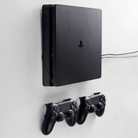 Floating Grip PS4 Slim Wall Mount Support mural