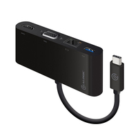 ALOGIC USB-C MultiPort Travel Adapter wit HDMI/VGA/Gigbit Ethernet & USB3.0