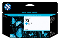 HP 72 Cyan DesignJet Druckerpatrone, 130 ml